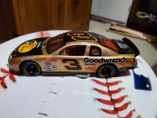 Dale Earnhardt 3 Bass Pro Shops Gold 1988 1/24 Scale Diecast By Action
