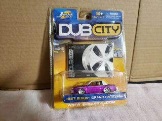 Dub City 1987 Buick Grand National Diecast Jada Toys 1:64 2004 Rim Car 62 G20