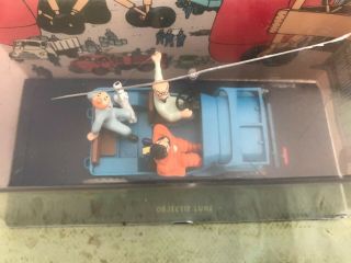 Voiture Miniature Tintin Jeep Objectif Lune au 1/43 3