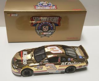 1998 Dale Earnhardt Jr 3 Ac Delco Gold Plated 1/32 Action Car