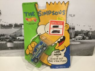 Hot Wheels The Simpson’s Homers Nuclear Waste Van Look Wow