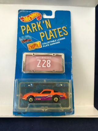 1988 Hotwheels Light Pink Plate Camaro Z - 28 Orange Park 
