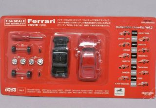 0446 Kyosho Dydo 1/64 Ferrari 348 Gtb 1993 Ferrari Vol.  2 With Tracking Number