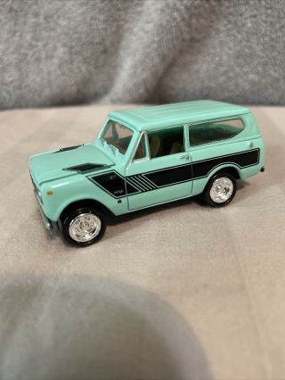 Johnny Lightning 1979 International Scout Ii 1/64 Scale Die - Cast Turquoise