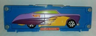 1998 Mattel Hot Wheels Purple Passion 6 Car Case Only No Cars