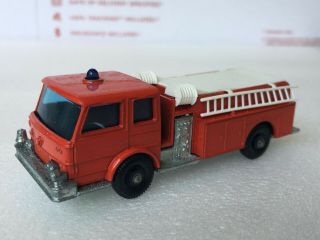 Matchbox Series 29 Fire Pumper Truck Very Lesney