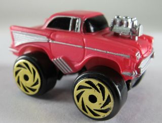 Micro Machines Galoob - Road Champs - 1957 Chevy Coup Pink (2)