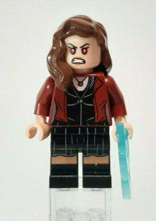 Lego Scarlet Witch Minifigure Marvel Hero 76031 Avengers Age Of Ultron