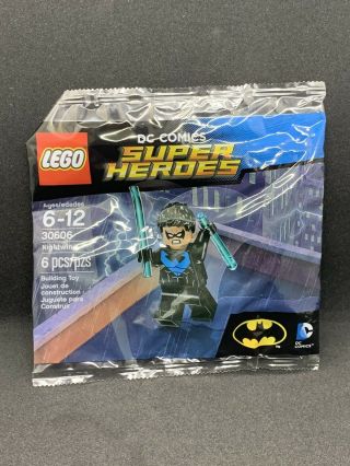 Lego Heroes 30606 “nightwing” Robin Minifigure Polybag (retired) Batman