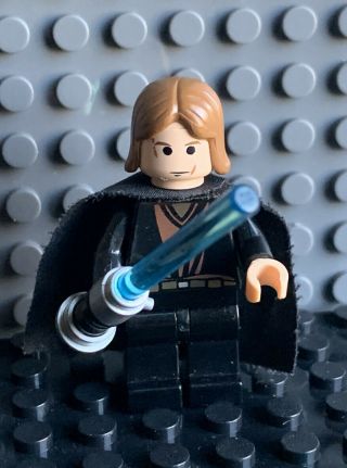 Lego Star Wars Anakin Skywalker Light Up Lightsaber Minifigure 7257 Sw0121