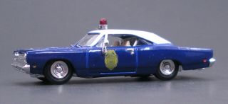 Racing Champions 1968 Plymouth Gtx Kansas Highway Patrol Police Car