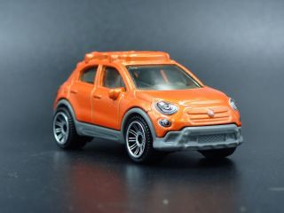 2016 - 2020 Fiat 500x 4 Four Door 1/64 Scale Collectible Diorama Diecast Model Car