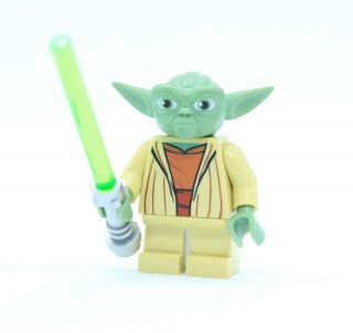 Lego Yoda Clone Wars White Hair Watch Set Sw0685 Star Wars Minifigure