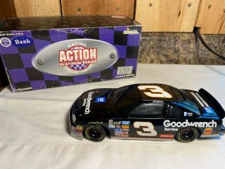 1997 Action Goodwrench Nascar 3 Dale Earnhardt Die - Cast 1:24 Scale Bank