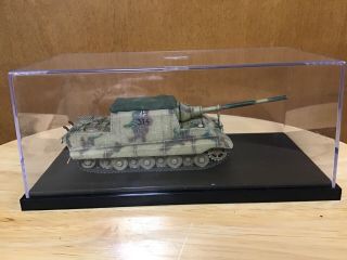 Khs - 1/72 Dragon Die Cast Jagdtiger Tank In Display Case (no Box)