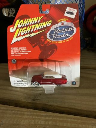 Johnny Lightning Retro Rods 51 Mercury Convertible Die Cast 1:64