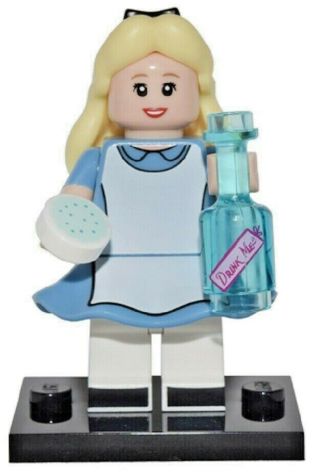 Lego 71012 Minifigure Disney Series 1 W/poster No.  7 Alice In Wonderland