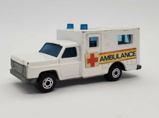 Vintage 1977 Matchbox Superfast Ambulance No 41 Made In England Lesney Products