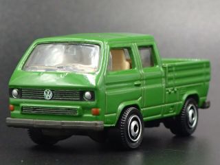 1979 - 1992 Vw Volkswagen Type 2 T3 Double Cab Pickup 1:64 Scale Diecast Model Car