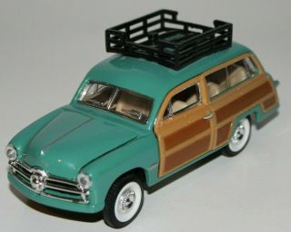 1949 Ford Woody Wagon Die - Cast Collectible Toy Car - 1:38 Scale Model