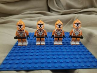 Lego Star Wars Bomb Squad Clone Trooper Minifigures