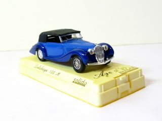 Solido (france) 1939 Delahaye 135 M 1:43 Scale Diecast Model Blue