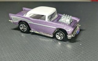 57 Chevy 2004 Hot Wheels Hall Of Fame 10 Car Set Pull Purple