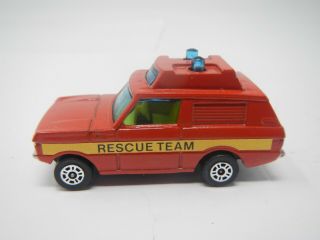 Vintage Corgi Juniors Range Rover Police Rescue Team