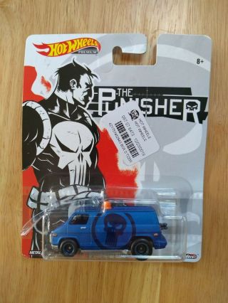 Hot Wheels Retro Entertainment Marvel The Punisher Van