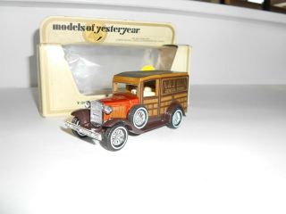 Matchbox 1930 Ford A Utility Van.  Y - 21.  Die Cast/ Plastic.  Boxed.  From 1978