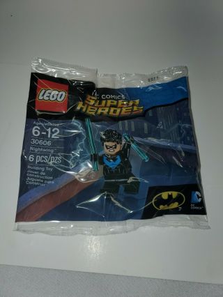 Lego Dc Comics Polybag 30606 Nightwing Minifigure