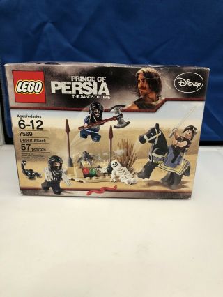 Lego 7569 Disney Prince Of Persia The Sands Of Time Desert Attack Box