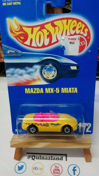 Hot Wheels Mazda Mx - 5 Miata Collector 172 (cp03)