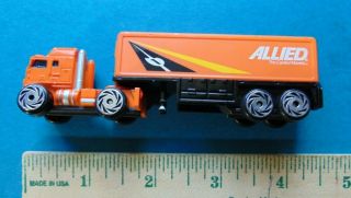1989 Road Champs Micro " Allied - The Careful Movers " Tractor & Trailer