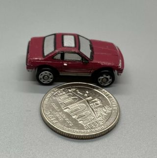 Micro Machines ‘90s Ford Thunderbird Coupe Maroon,  1994 Lgti,  Good Cond