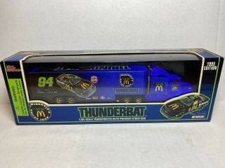Racing Champions 1995 94 Bill Elliott Mcdonalds/thunderbat Racing Transporter