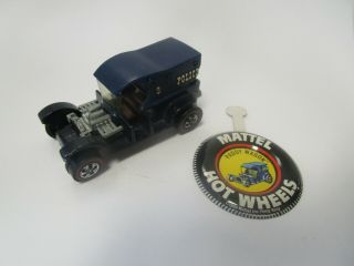 Vintage Hot Wheels Redline - Paddy Wagon - With Button - Nm