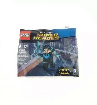 2016 Lego Heroes 30606 “nightwing” Robin Minifigure Polybag (retired)