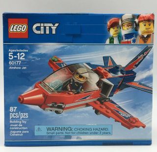Lego City 60177 Airshow Jet Ages 5,