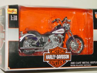 Maisto Harley - Davidson 2002 Scale 1:18 In Series 12 2001 Fxdl Dyna Low Rider