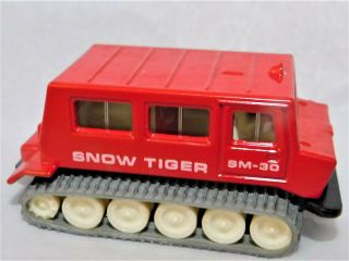 Vintage Tomica 84s Vehicle Japan Ohara Snow Tiger Tractor 1:73 Scale