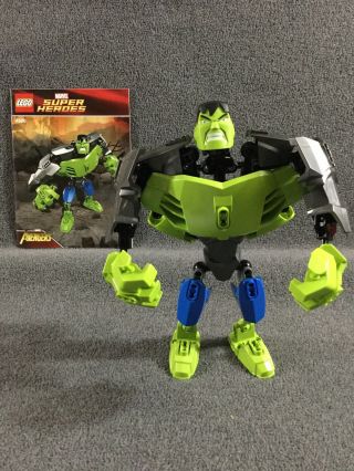 Lego Marvel Superheroes The Hulk 4530 Adult - Owned,  Open,  Assembled