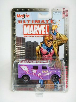 Marvel Gambit Armored Van (maisto) (2002)