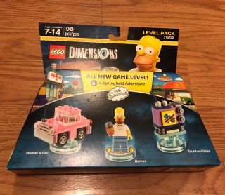 Lego Dimensions The Simpsons Homer Level Pack 71202