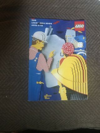 1990 Lego Idea Book 260 Basic Town Space Castle Pirate Buildings Stickers