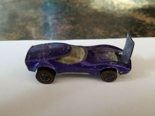 Hot Wheels Redline Purple Torero Made In The U.  S.  Dated 1968.  Toy Car