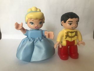 Lego Duplo Disney Princess Cinderella And Prince Charming Figures