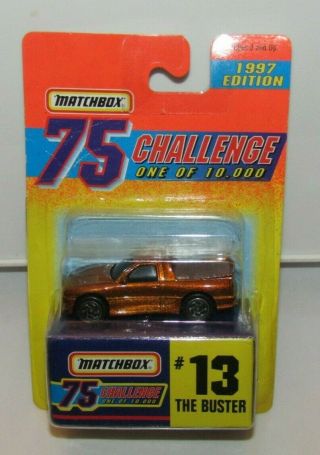 Matchbox Superfast Gold Challenge Series No 13 The Buster