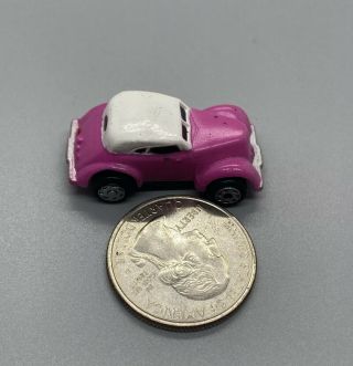 Micro Machines ‘37 Cord Color Changers Pink/white,  1989 Galoob,