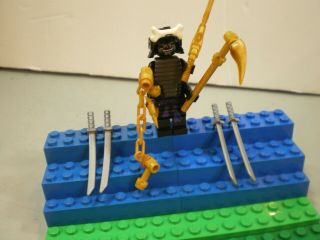 Lego Ninjago Lord Garmaddon The Return.  All Weapons Are Correct